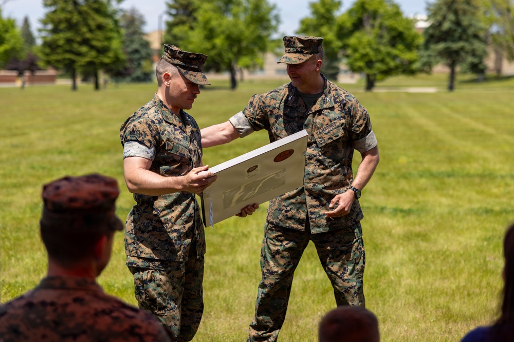 9MCD Headquarters Company Change of Command
