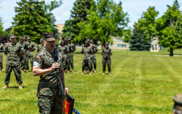 9MCD Headquarters Company Change of Command