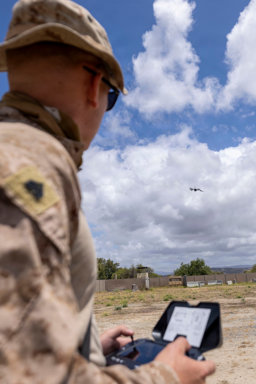1st MLG Marines conducts s-UAS training during field exercise