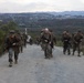 H&amp;S Bn. Marines and Sailors participate in a 5k conditioning hike