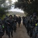 H&amp;S Bn. Marines and Sailors participate in a 5k conditioning hike