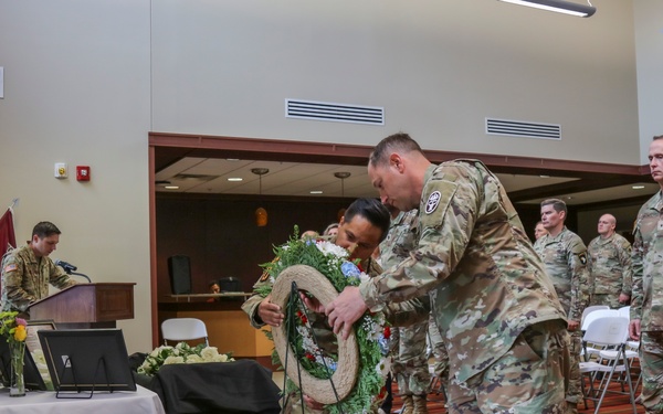 Fort Campbell SRU Conducts Memorial Garden Rededication