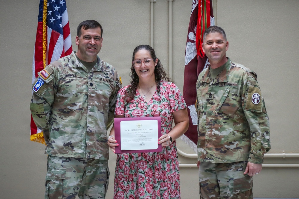 BACH Hosts Commander's Awards Ceremony