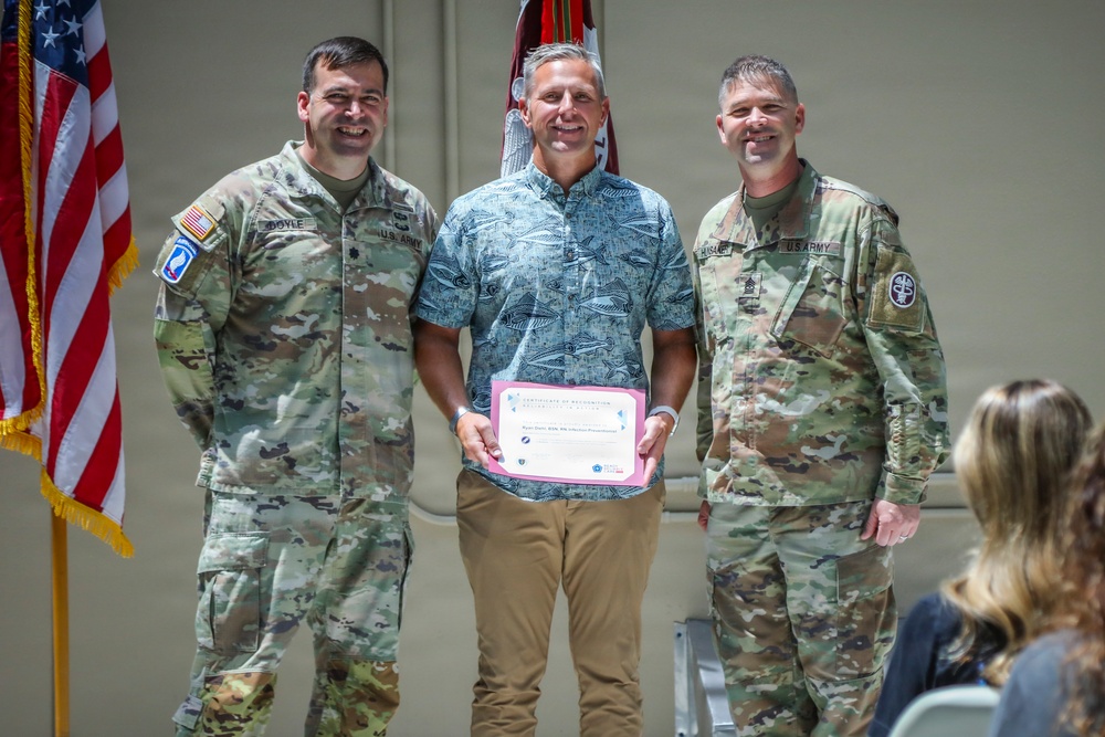 BACH Hosts Commander's Awards Ceremony