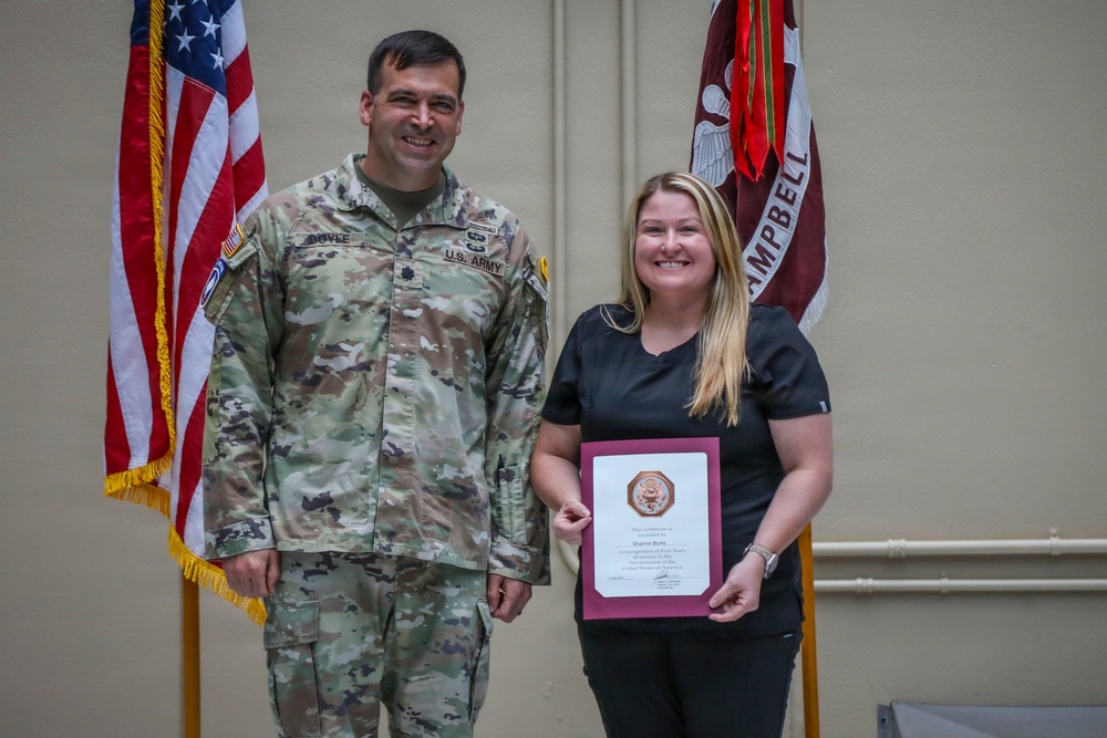 BACH Hosts Commander's Awards Ceremony