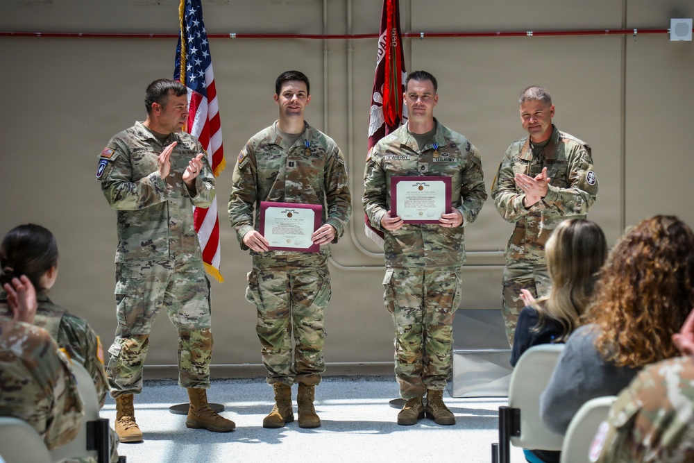 BACH Hosts Commander's Awards Ceremony