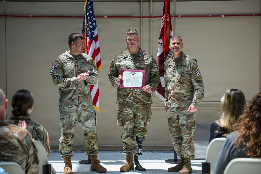 BACH Hosts Commander's Awards Ceremony