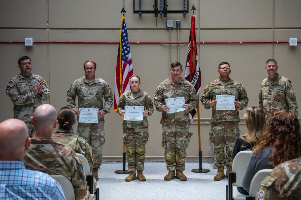BACH Hosts Commander's Awards Ceremony