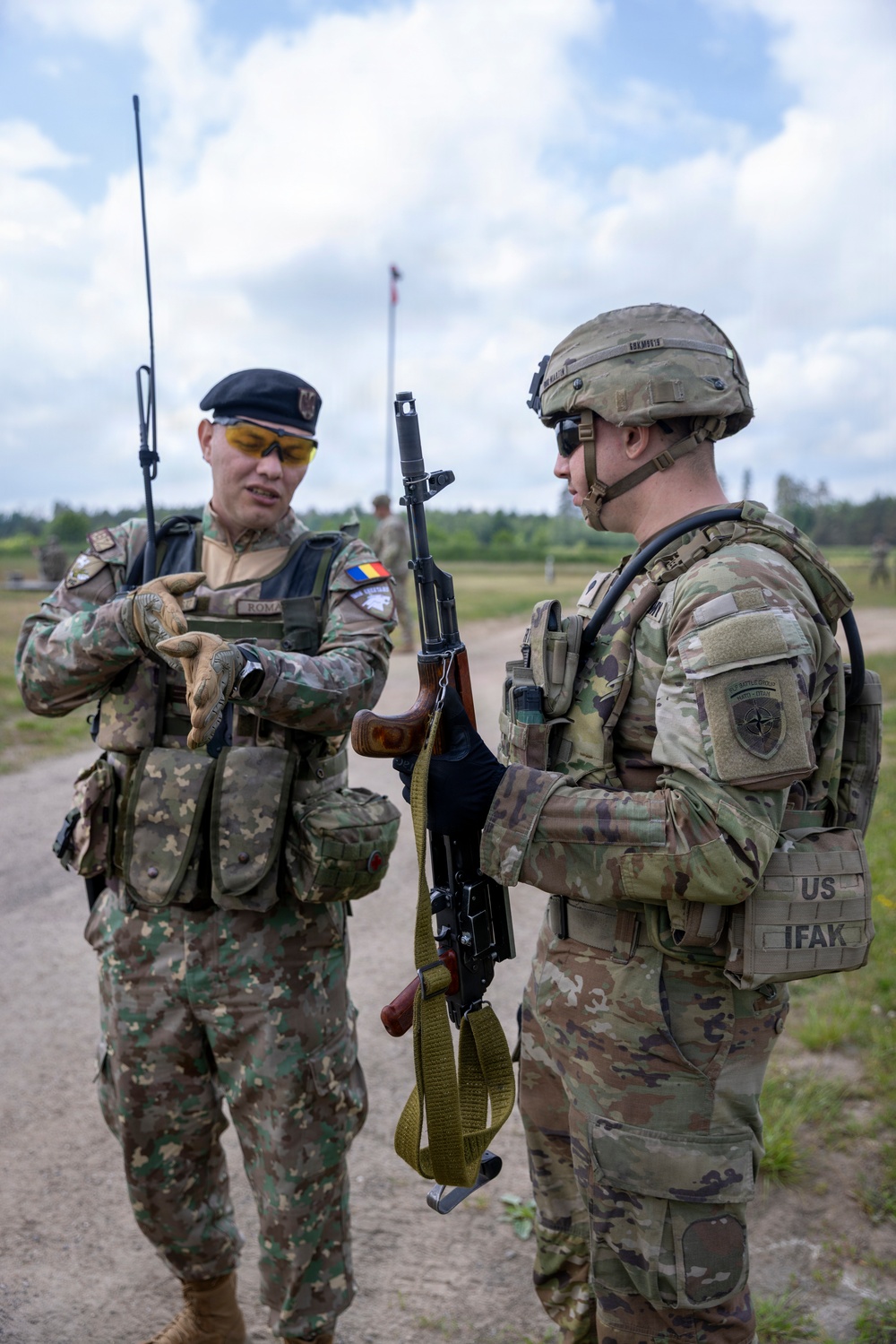 U.S. Army Soldiers strengthen NATO partnership through cross-training in Poland