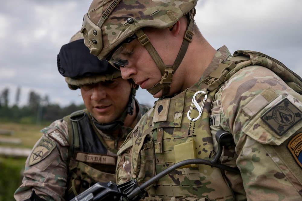 U.S. Army Soldiers strengthen NATO partnership through cross-training in Poland