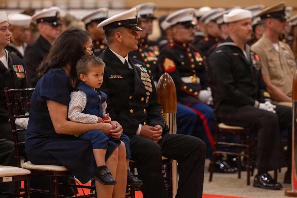 Former 3rd MAW Command Master Chief Peter Torres retires after 34 years of service