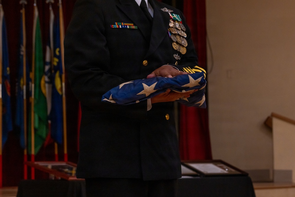Former 3rd MAW Command Master Chief Peter Torres retires after 34 years of service