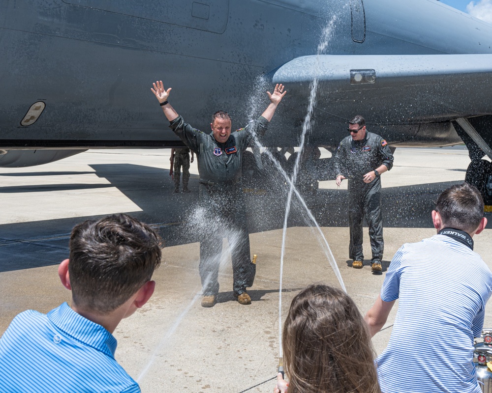 Lt. Cols. Rodgers and Smith Complete Final Flight Together