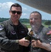 Lt. Cols. Rodgers and Smith Complete Final Flight Together