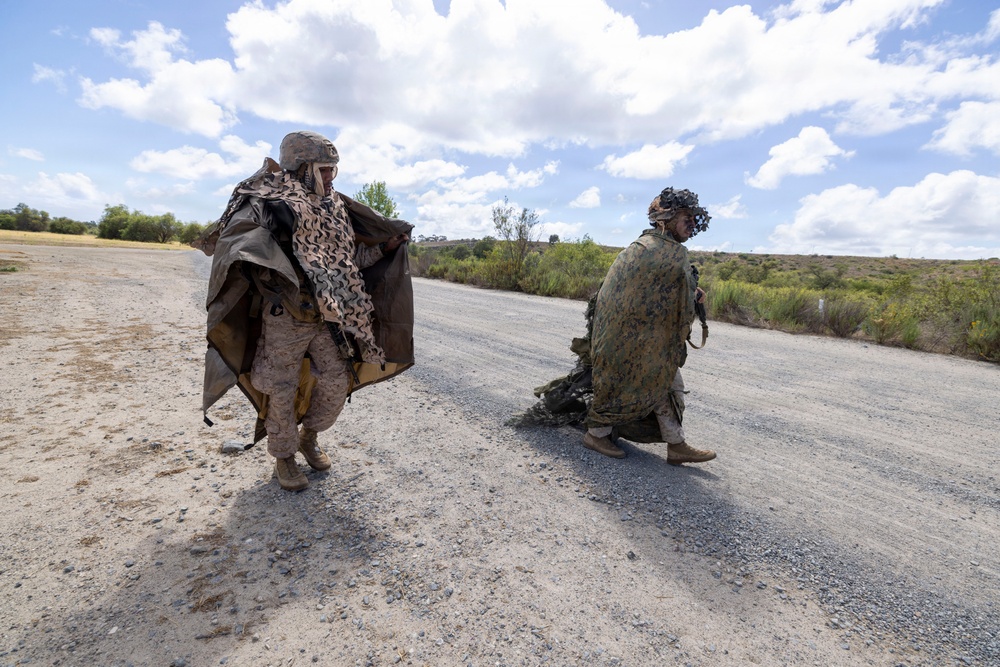 1st MLG Marines conducts s-UAS training during field exercise