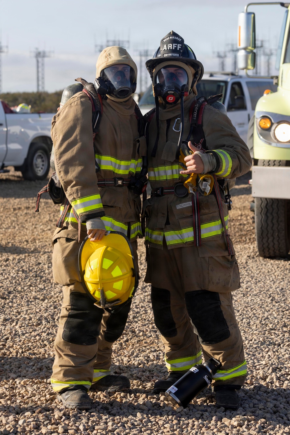 MCAS Miramar ARFF Controlled Burn Pit