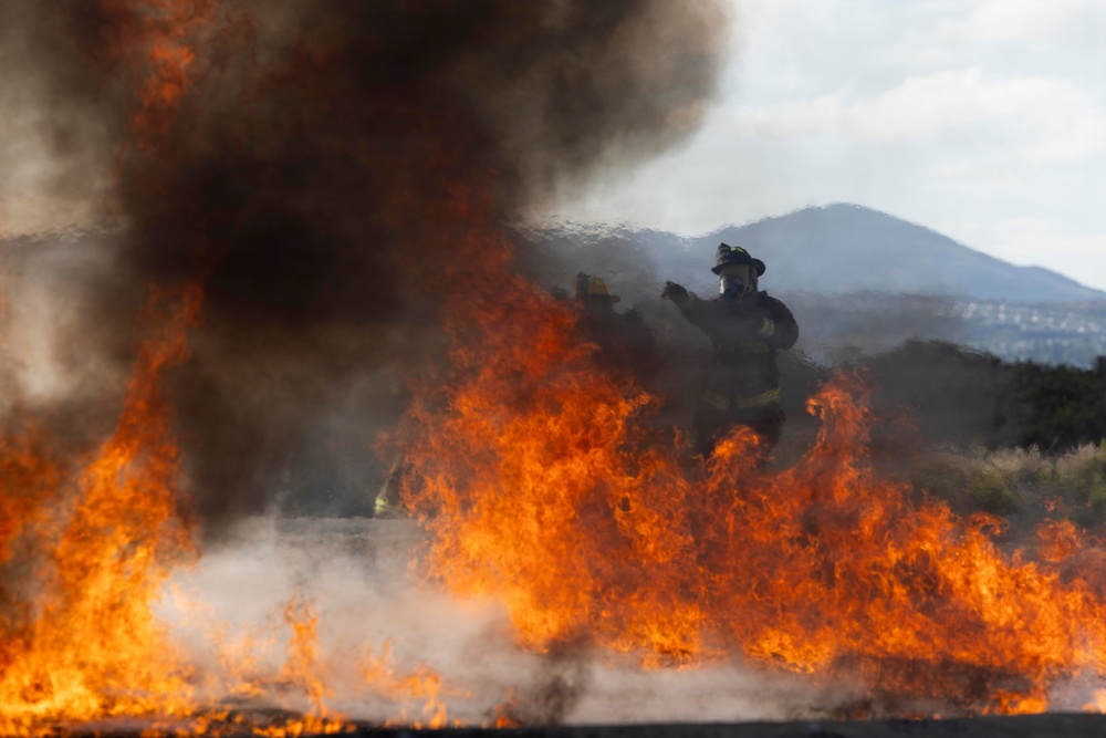 MCAS Miramar ARFF Controlled Burn Pit