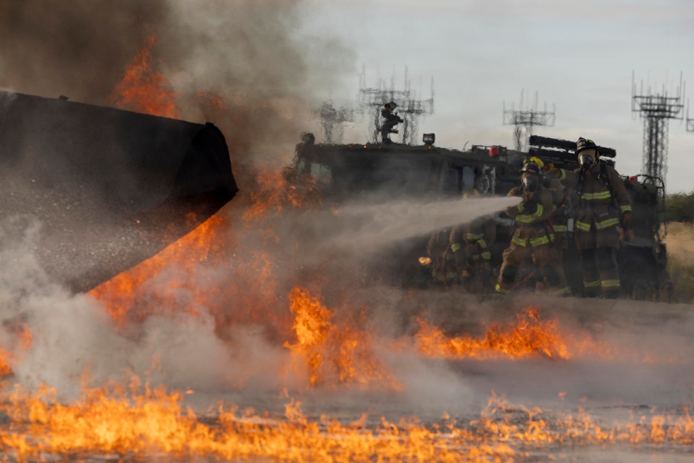 MCAS Miramar ARFF Controlled Burn Pit