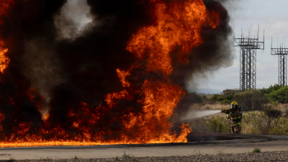 MCAS Miramar ARFF Controlled Burn Pit