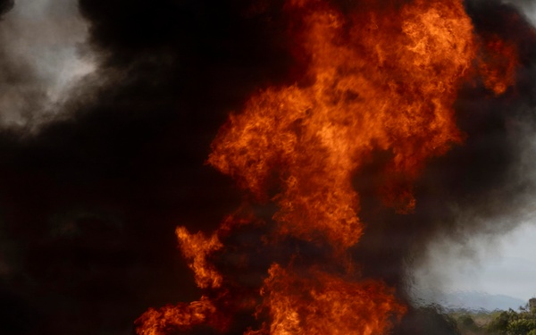 MCAS Miramar ARFF Controlled Burn Pit