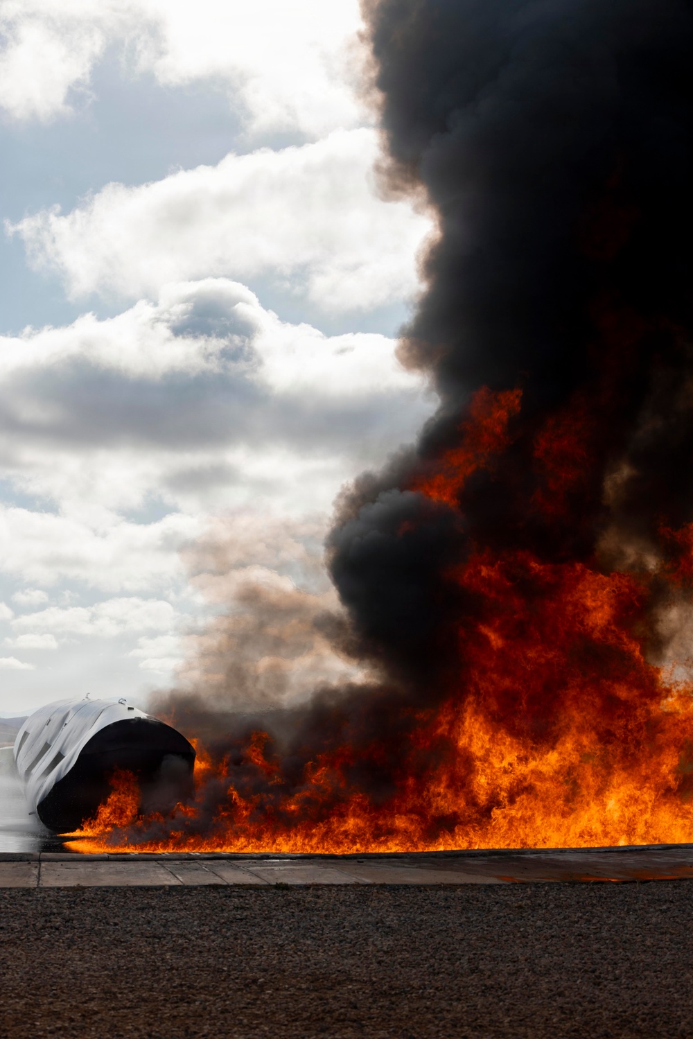 MCAS Miramar ARFF Controlled Burn Pit