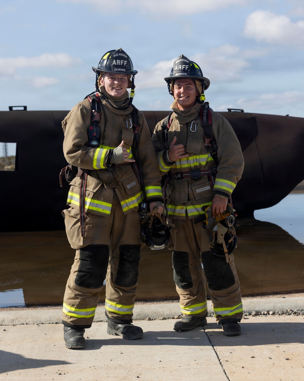 MCAS Miramar ARFF Controlled Burn Pit
