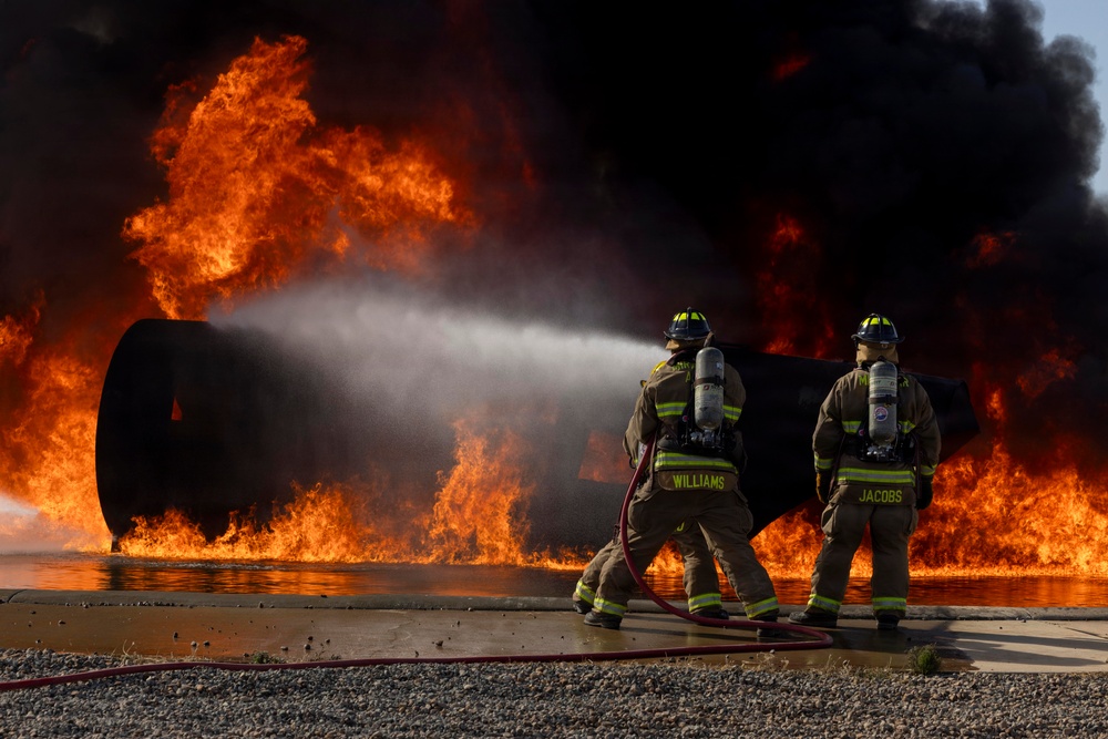 MCAS Miramar ARFF Controlled Burn Pit