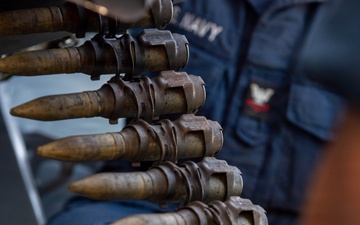 USS John C. Stennis (CVN 74) Firecontrolmen Loads CWS