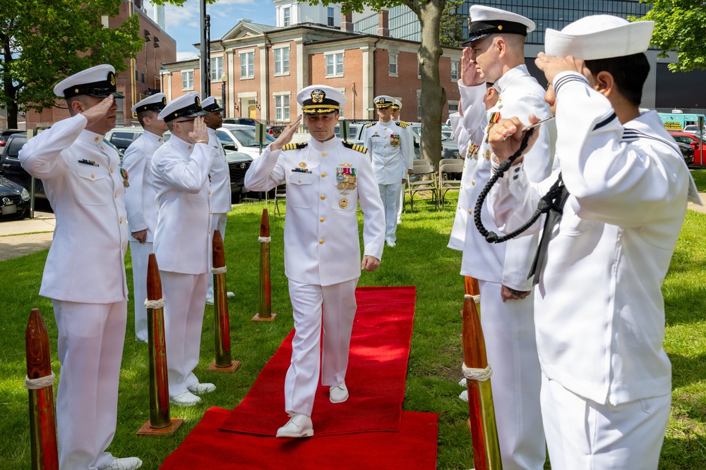 PNSY Holds Change of Command Ceremony for Submarine Squadron TWO