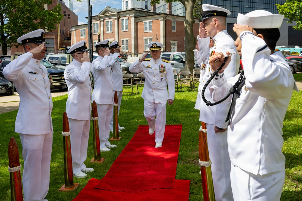 PNSY Holds Change of Command Ceremony for Submarine Squadron TWO