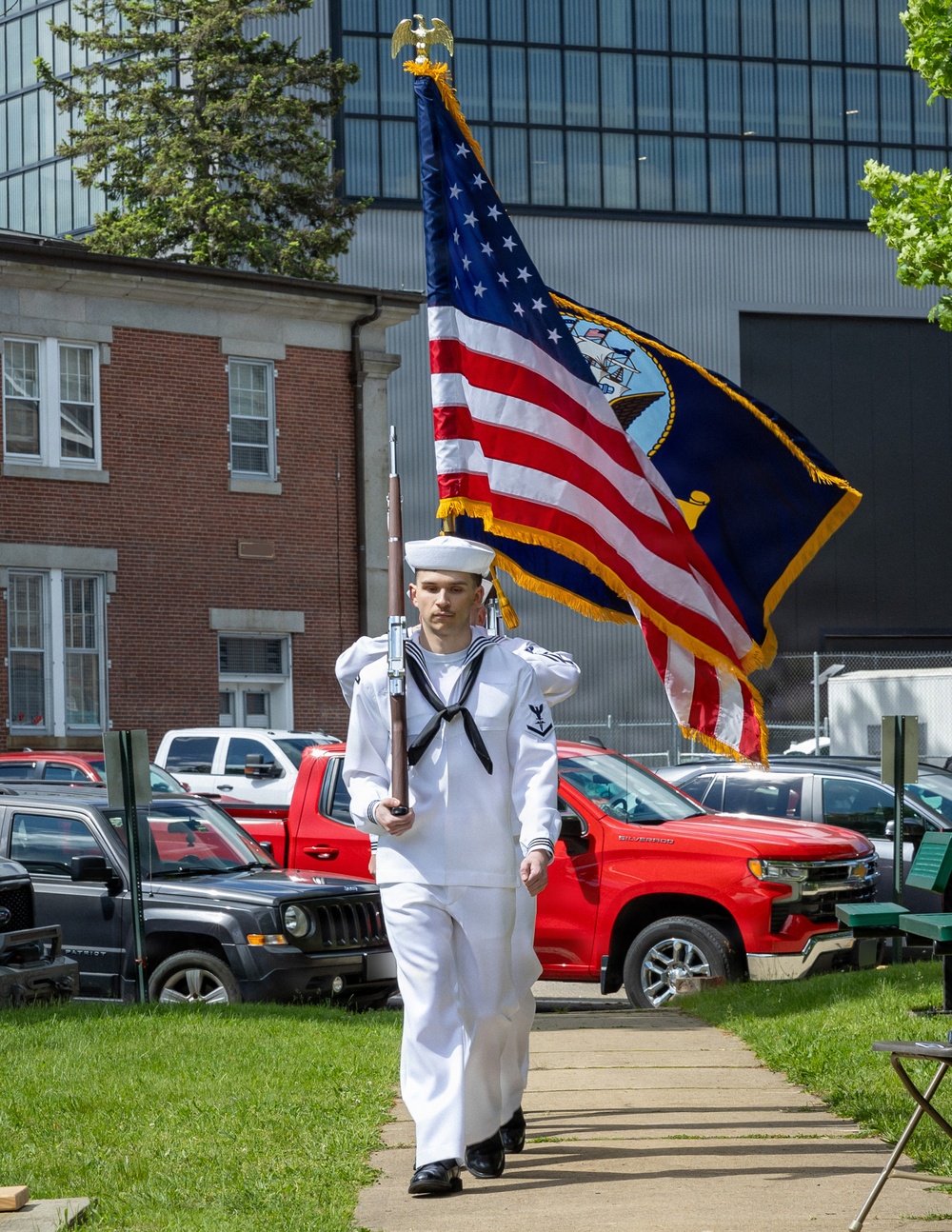 PNSY Holds Change of Command Ceremony for Submarine Squadron TWO