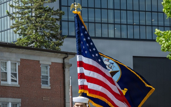PNSY Holds Change of Command Ceremony for Submarine Squadron TWO