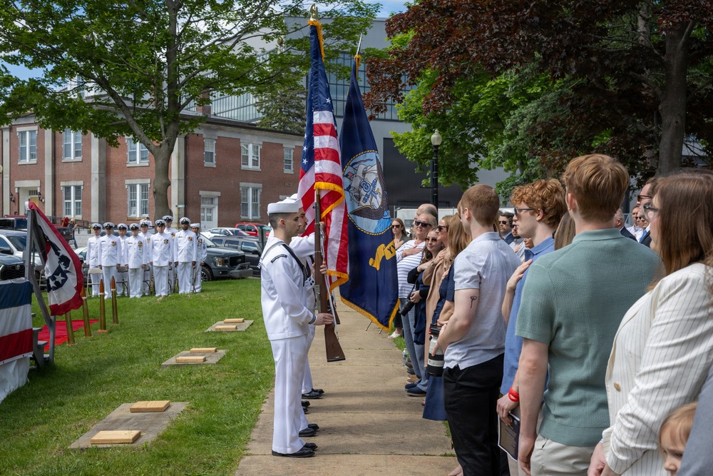 PNSY Holds Change of Command Ceremony for Submarine Squadron TWO
