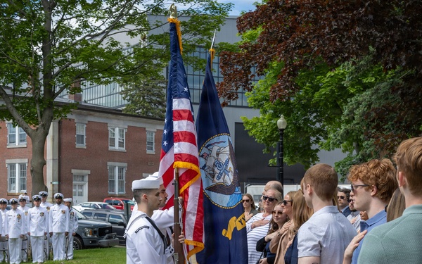 PNSY Holds Change of Command Ceremony for Submarine Squadron TWO