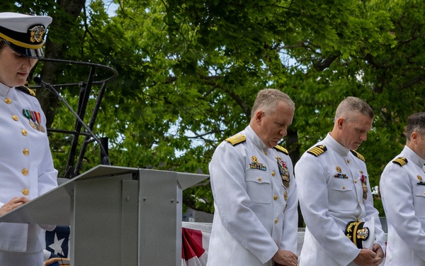 PNSY Holds Change of Command Ceremony for Submarine Squadron TWO