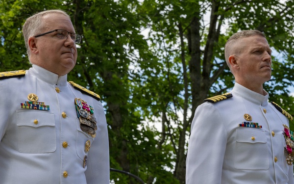 PNSY Holds Change of Command Ceremony for Submarine Squadron TWO