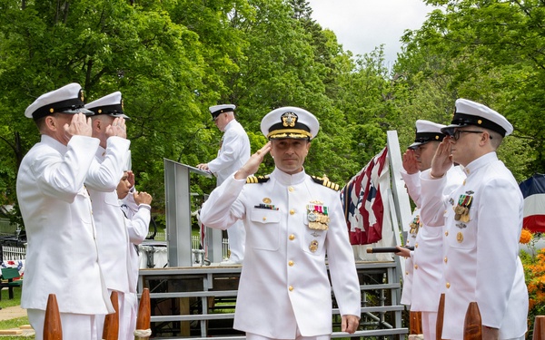 PNSY Holds Change of Command Ceremony for Submarine Squadron TWO