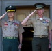 Commandant of the Republic of Korea Marine Corps Honors Cordon