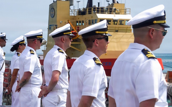 USS Cooperstown Gets Underway