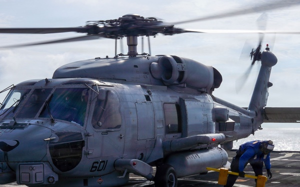 USS Cooperstown Conducts Flight Quarters