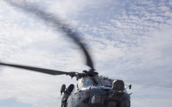USS Cooperstown Conducts Flight Quarters