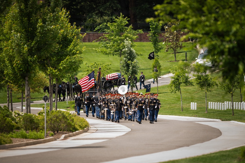 Col. Thomas J. Kilbride Conducts His Final Walk