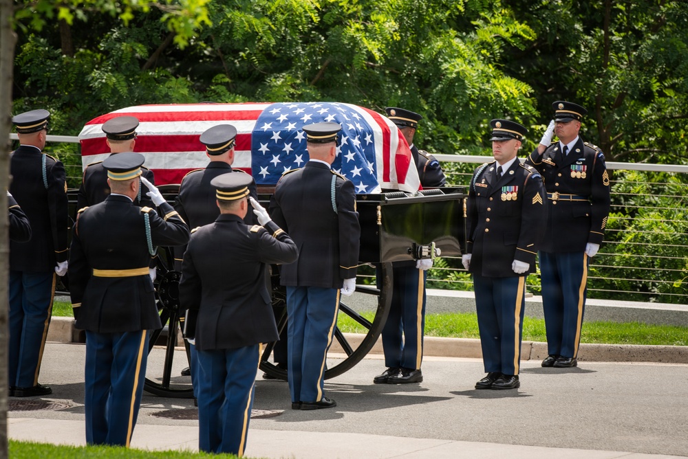 Col. Thomas J. Kilbride Conducts His Final Walk