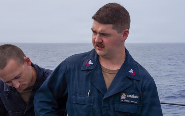 USS Cooperstown holds damage control training, conducts flight quarters
