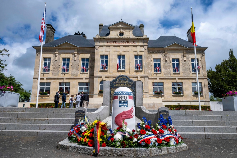 D-Day 82nd Anniversary - Cérémonie Monument Borne Zéro