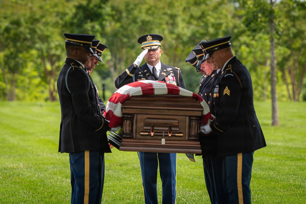 Col. Thomas J. Kilbride Conducts His Final Walk