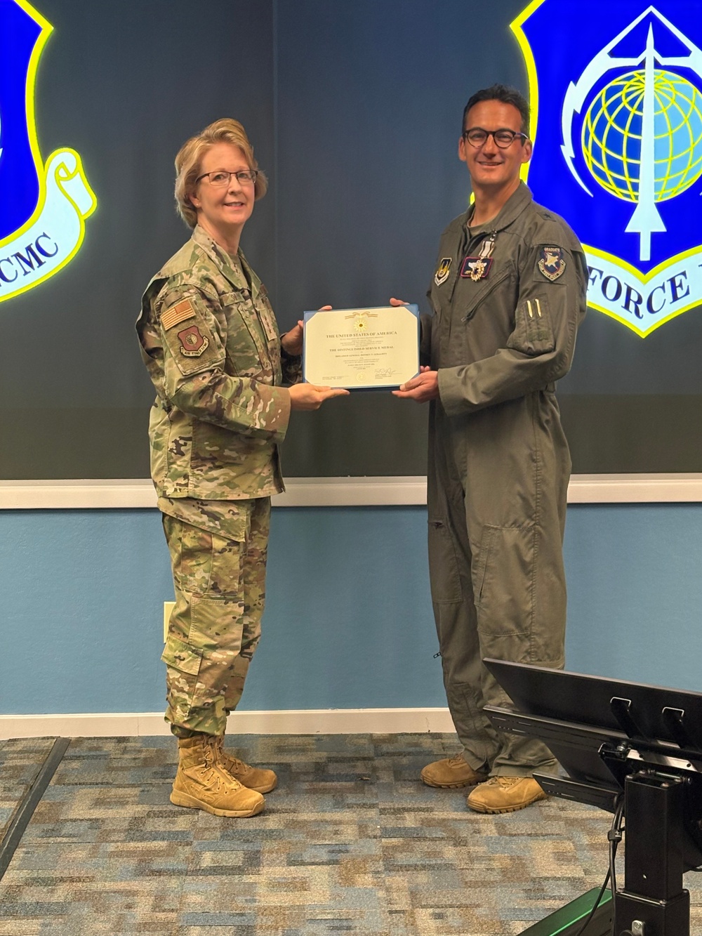 Brigadier General Jeffrey T. Geraghty Awarded Distinguished Service Medal Upon Retirement