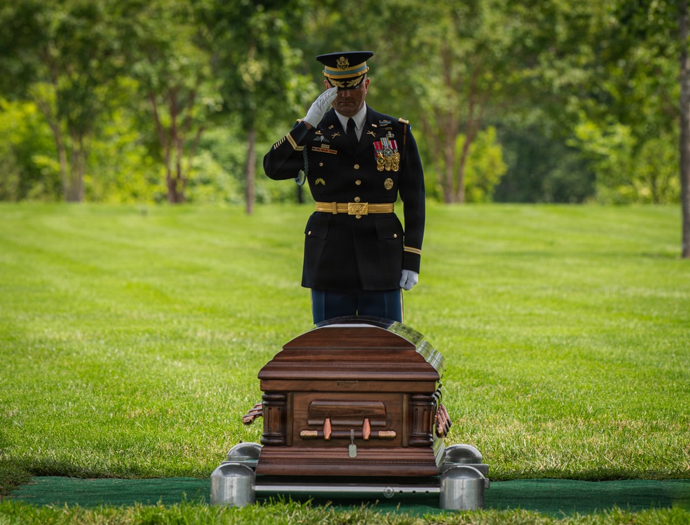 Col. Thomas J. Kilbride Conducts His Final Walk