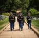 Col. Thomas J. Kilbride Conducts His Final Walk