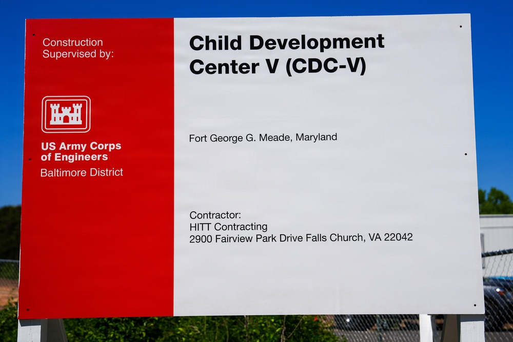 Child Development Center V Groundbreaking Ceremony